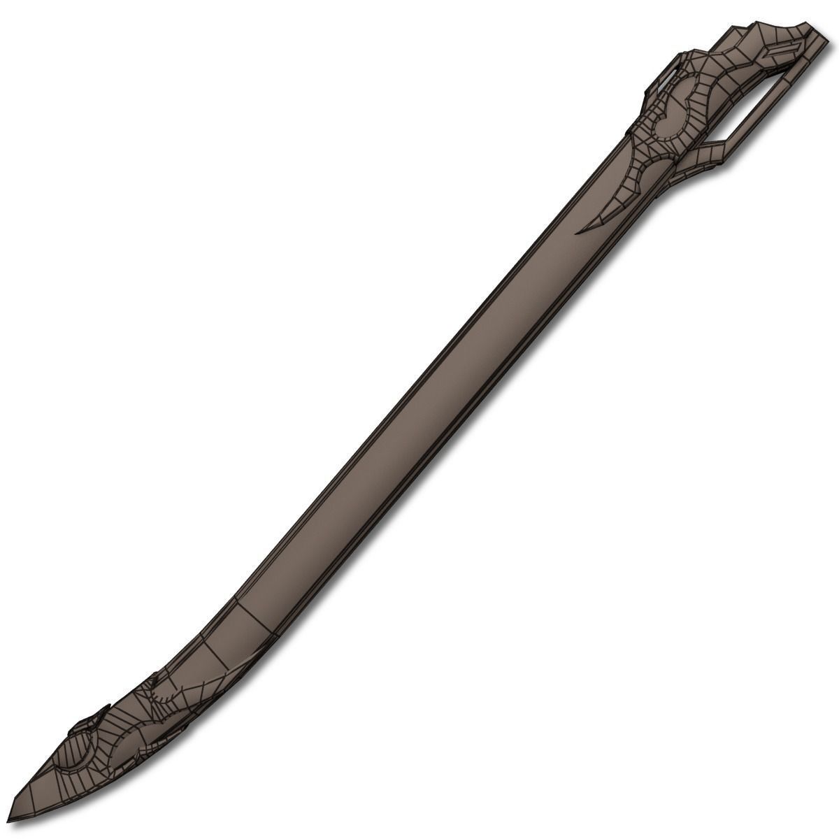 Void Sword Low-poly 3D model_23