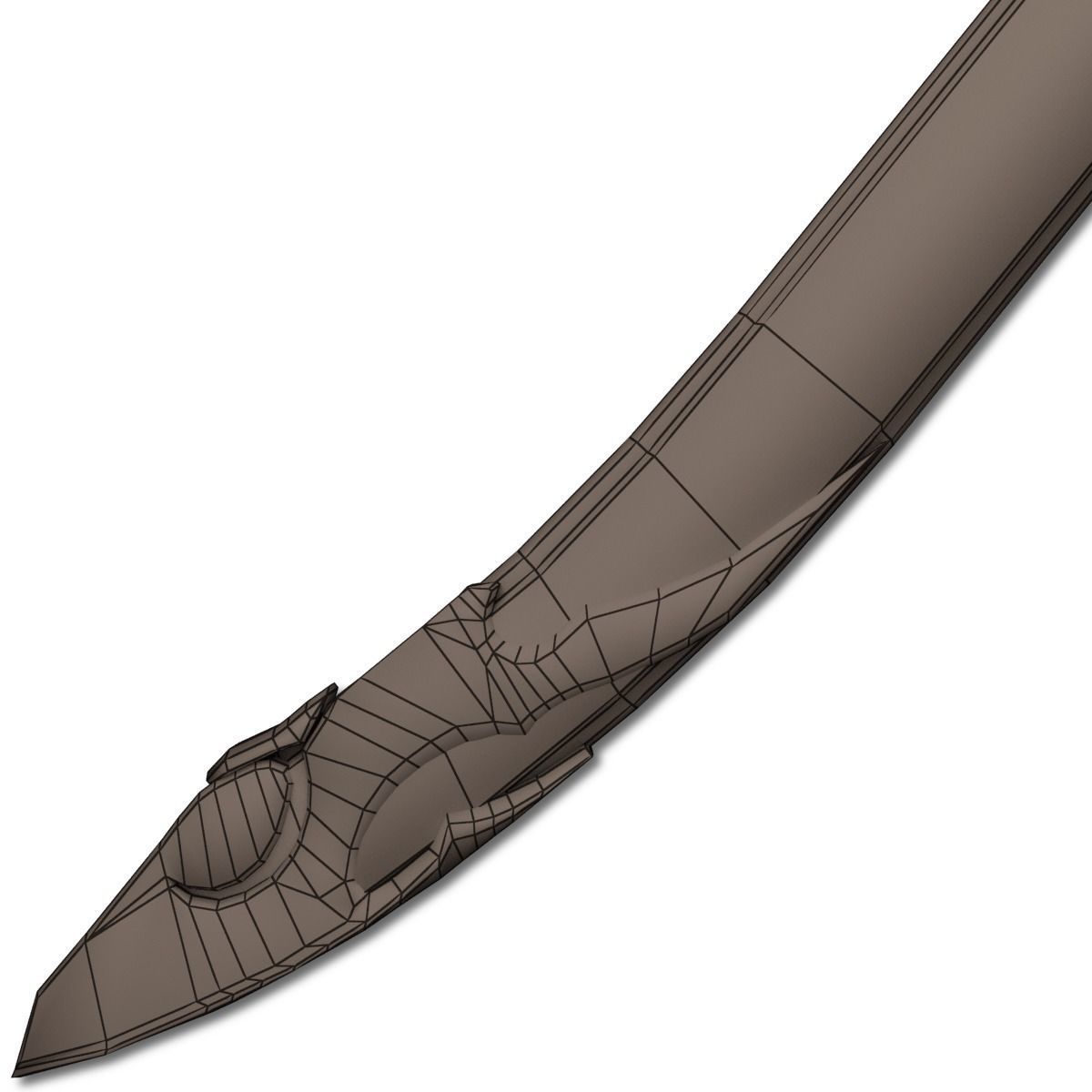 Void Sword Low-poly 3D model_28