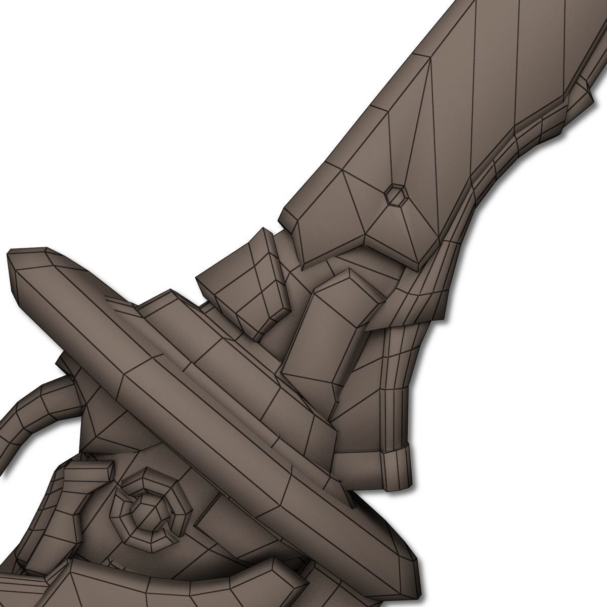 Void Sword Low-poly 3D model_30