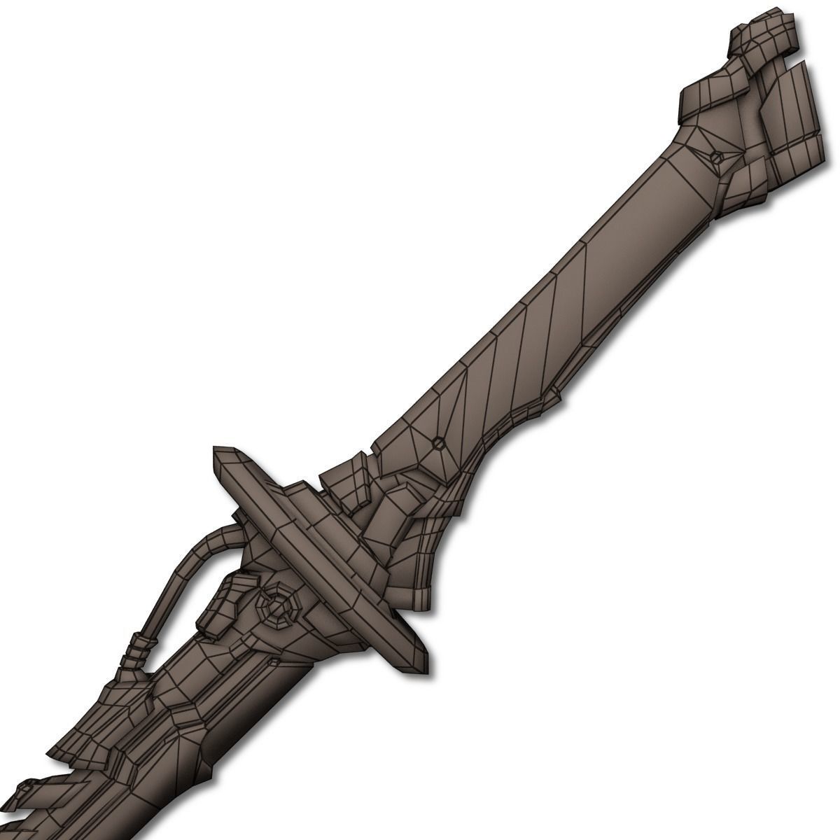 Void Sword Low-poly 3D model_24