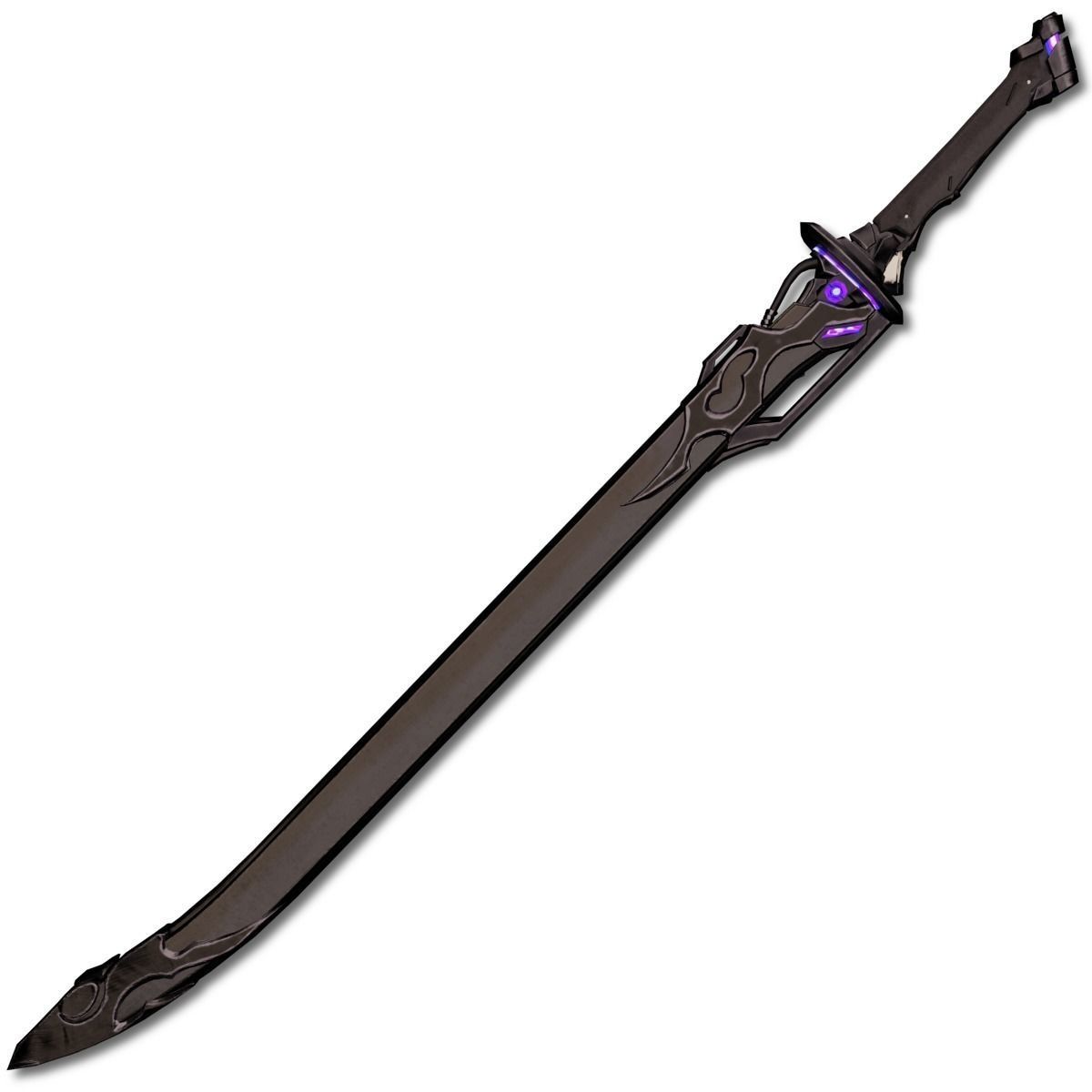 Void Sword Low-poly 3D model_2