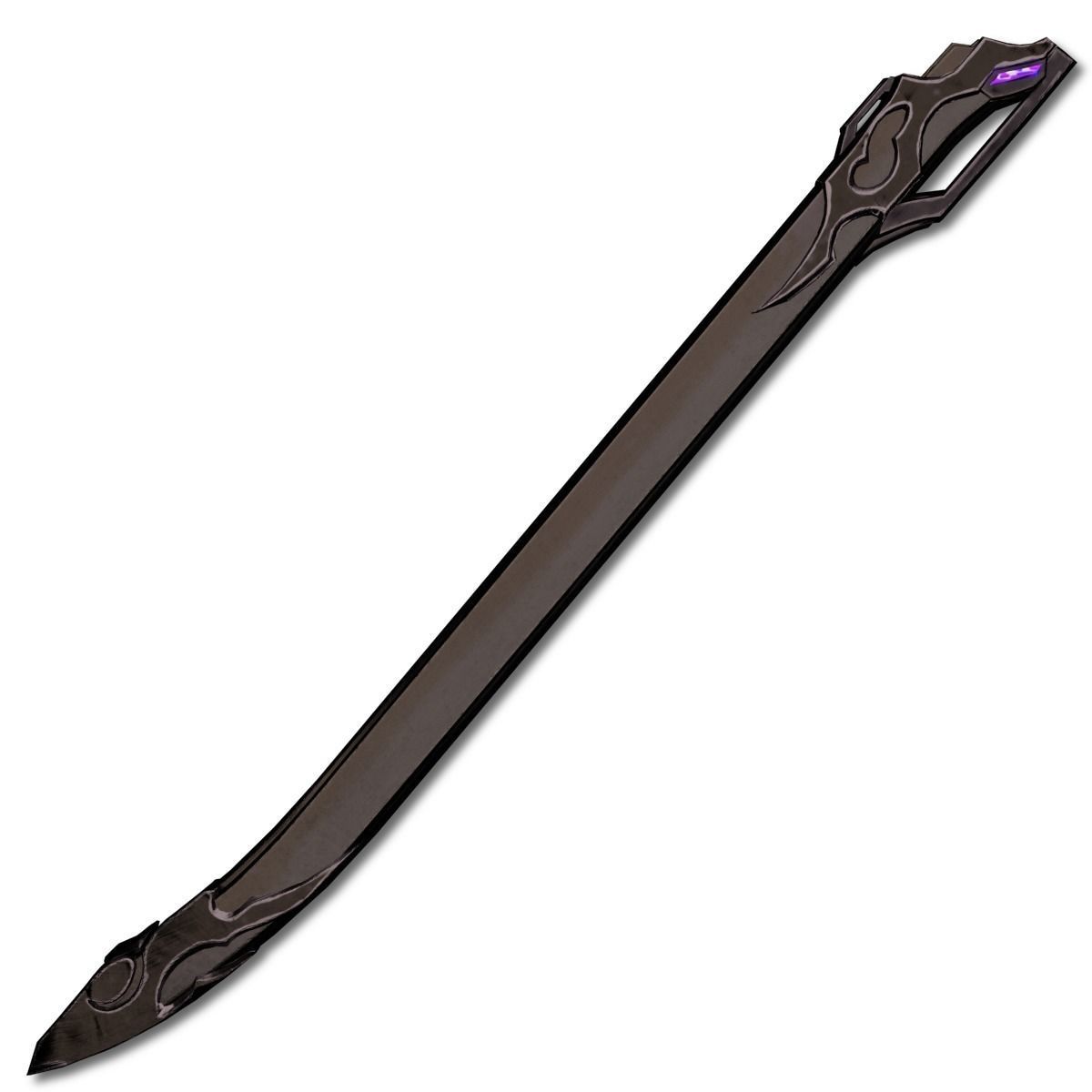 Void Sword Low-poly 3D model_3