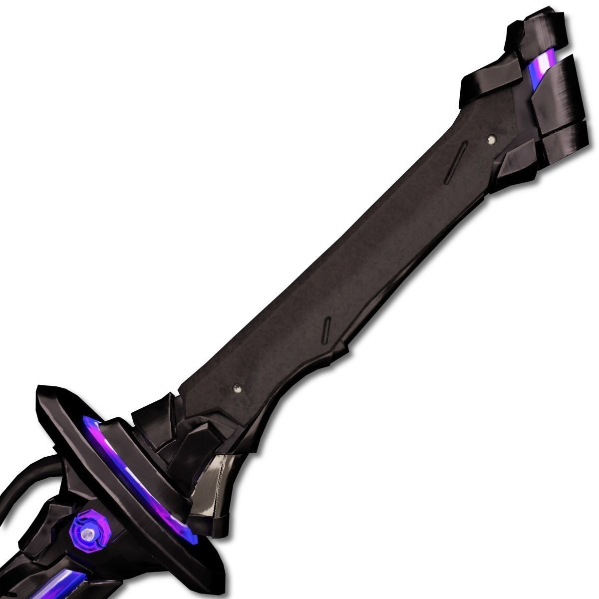 Void Sword Low-poly 3D model_6