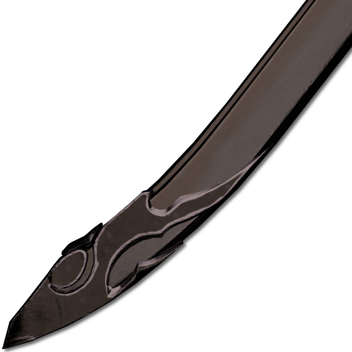 Void Sword Low-poly 3D model_7