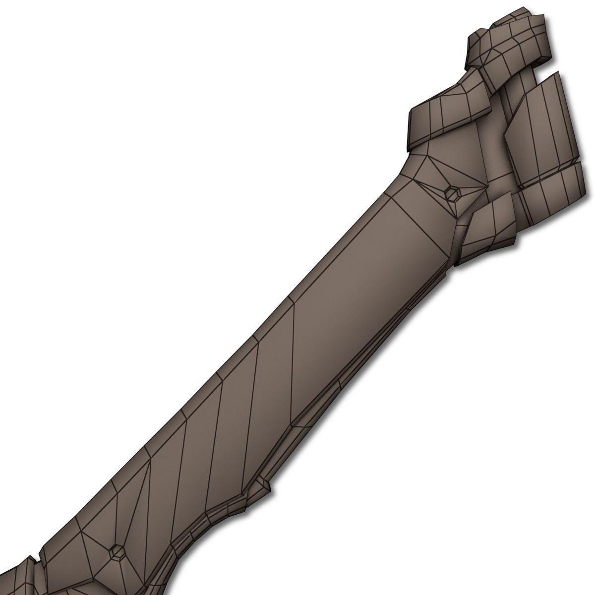 Void Sword Low-poly 3D model_27
