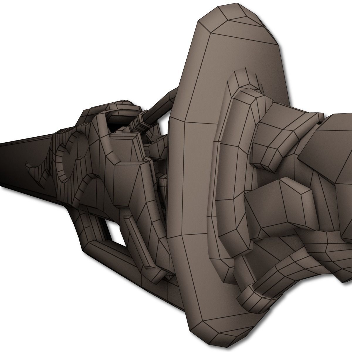 Void Sword Low-poly 3D model_32