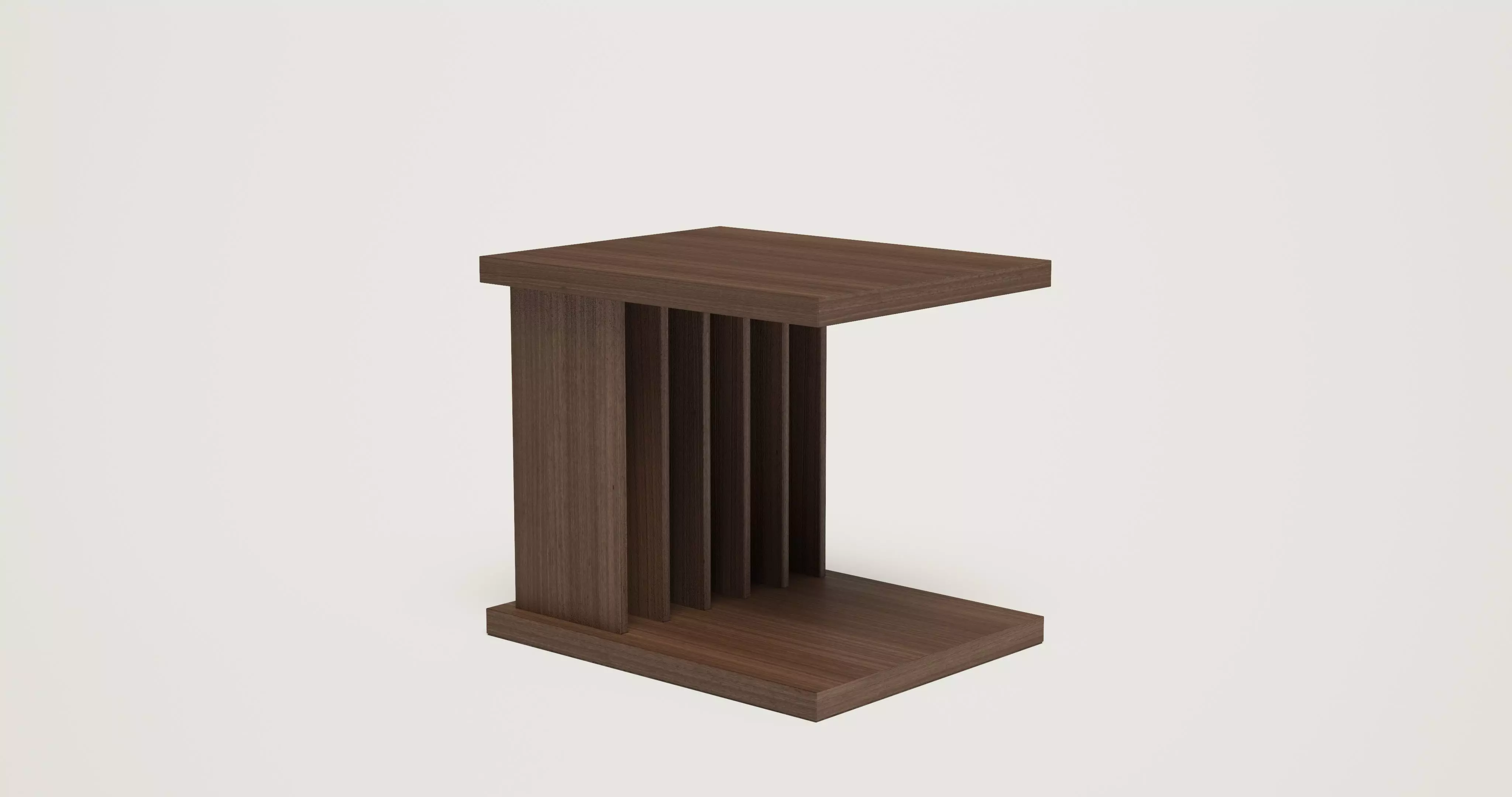 Ditre Italia Monolith Wood Coffee Table Free 3D model