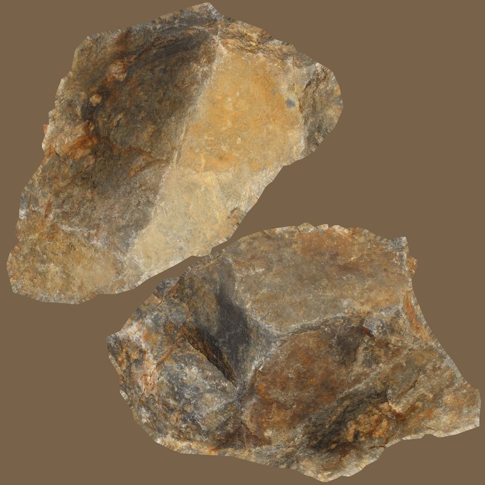 Emma Stone Low-poly 3D model_12