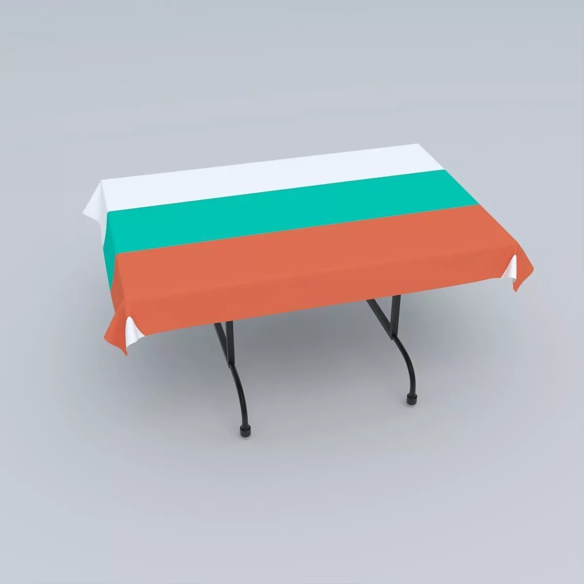 Flag of Bulgaria 3D model