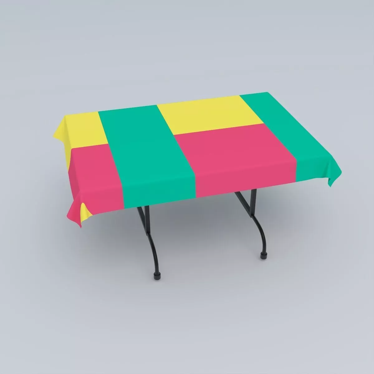 Flag of Benin 3D model