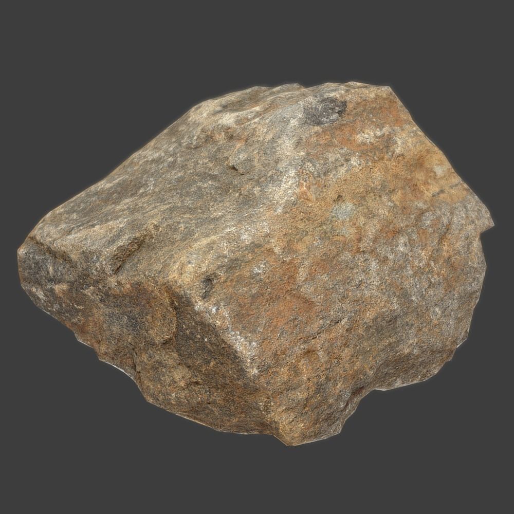 Vicky Stone Low-poly 3D model_10