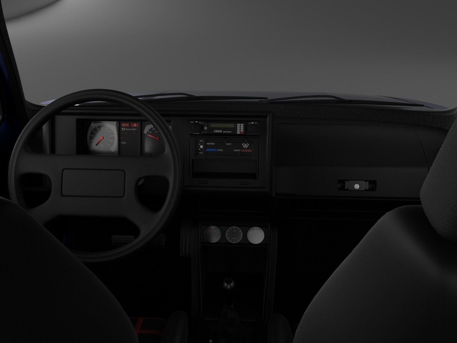 Volkswagen Golf Mk I 3D model_7