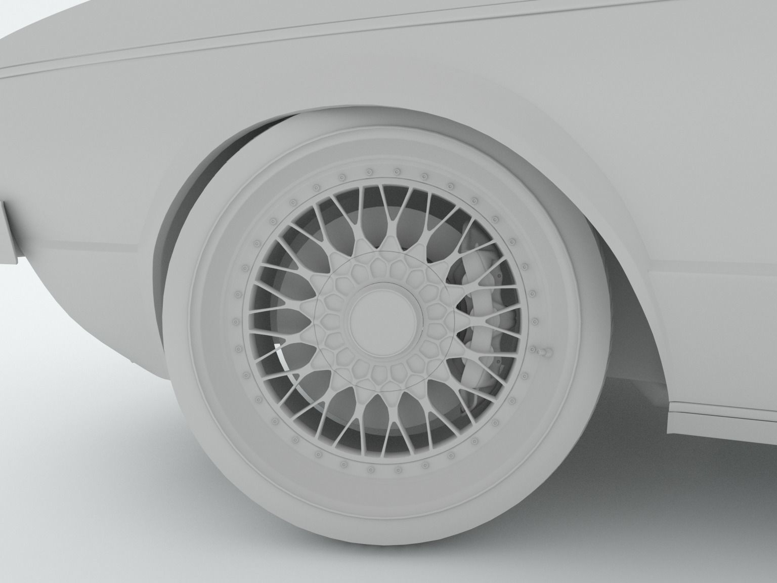 Volkswagen Golf Mk I 3D model_9