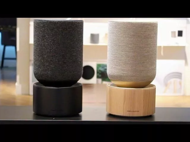 Modern Smart Speaker Collection PBR Minimalist Home Audio Low-poly 3D model