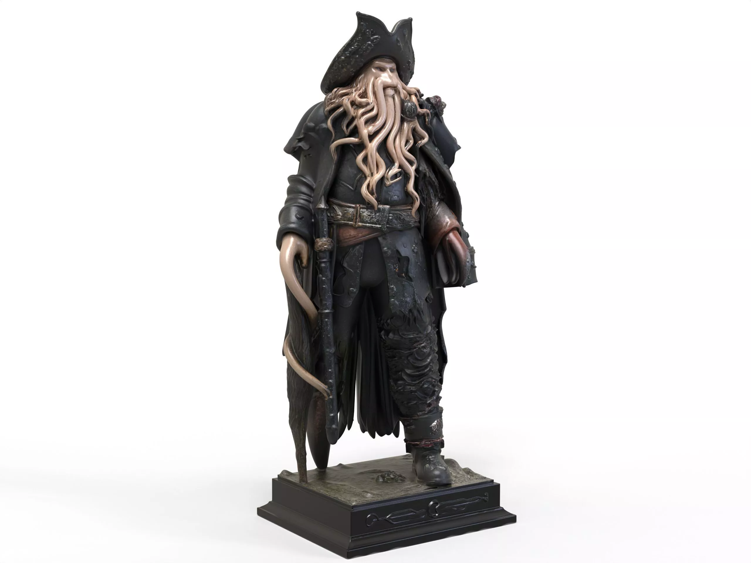 Davy Jones Sculpture 3D print model