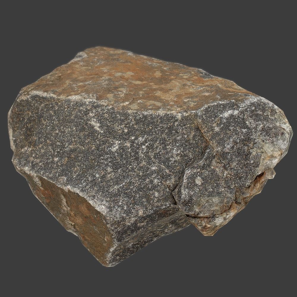 Rosie Stone Low-poly 3D model_2