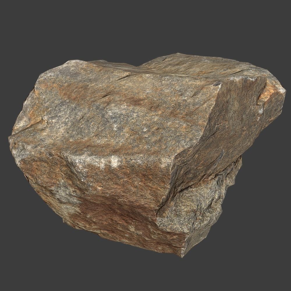 Ora Stone Low-poly 3D model_8