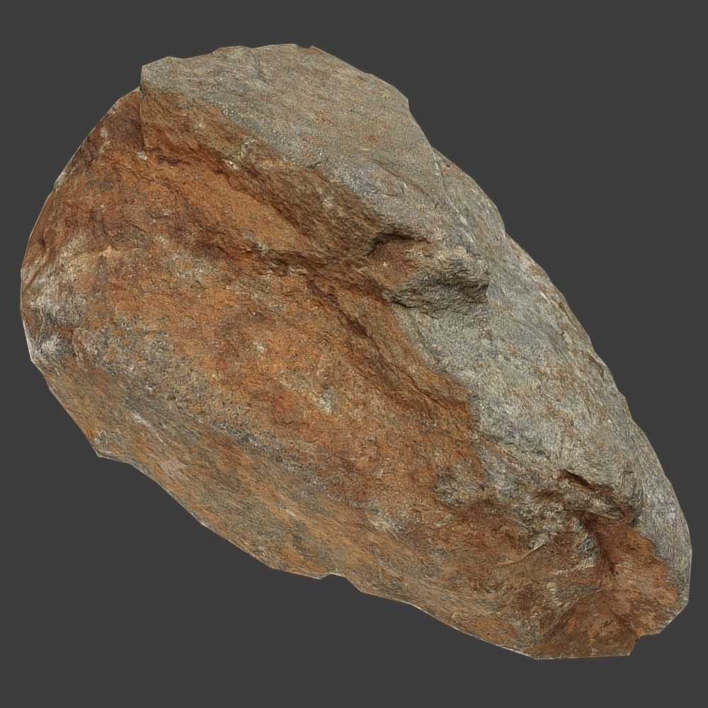 Ora Stone Low-poly 3D model_6