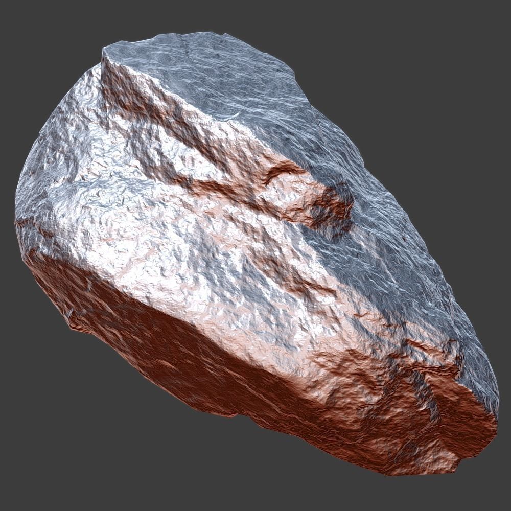 Ora Stone Low-poly 3D model_7