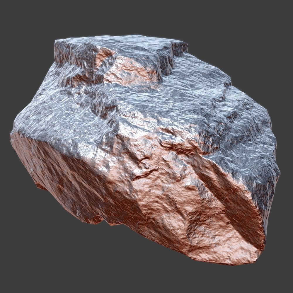 Ora Stone Low-poly 3D model_15