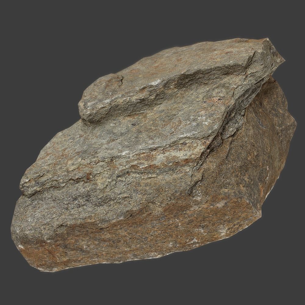 Ora Stone Low-poly 3D model_2