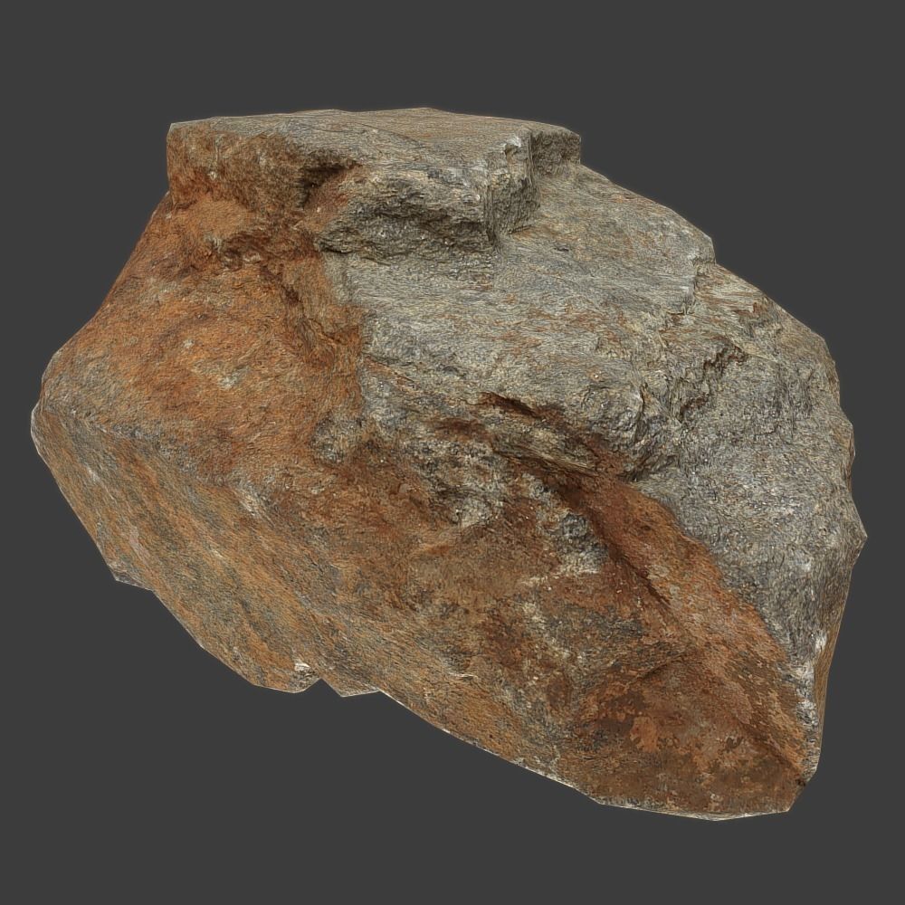 Ora Stone Low-poly 3D model_14