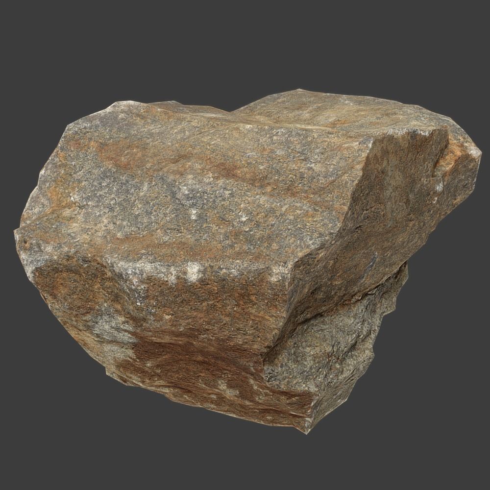 Ora Stone Low-poly 3D model_9