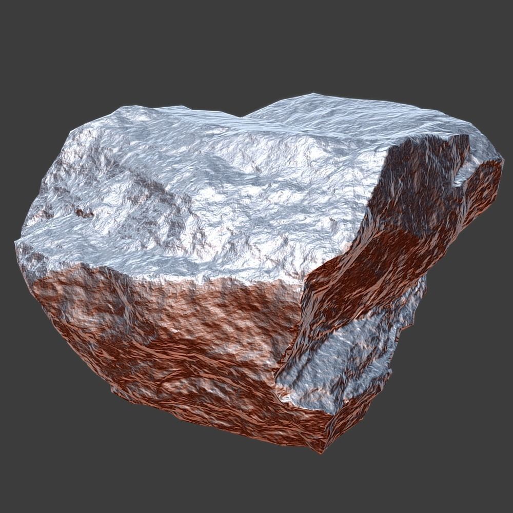 Ora Stone Low-poly 3D model_11