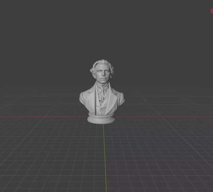 Nathan Hale 3D print model