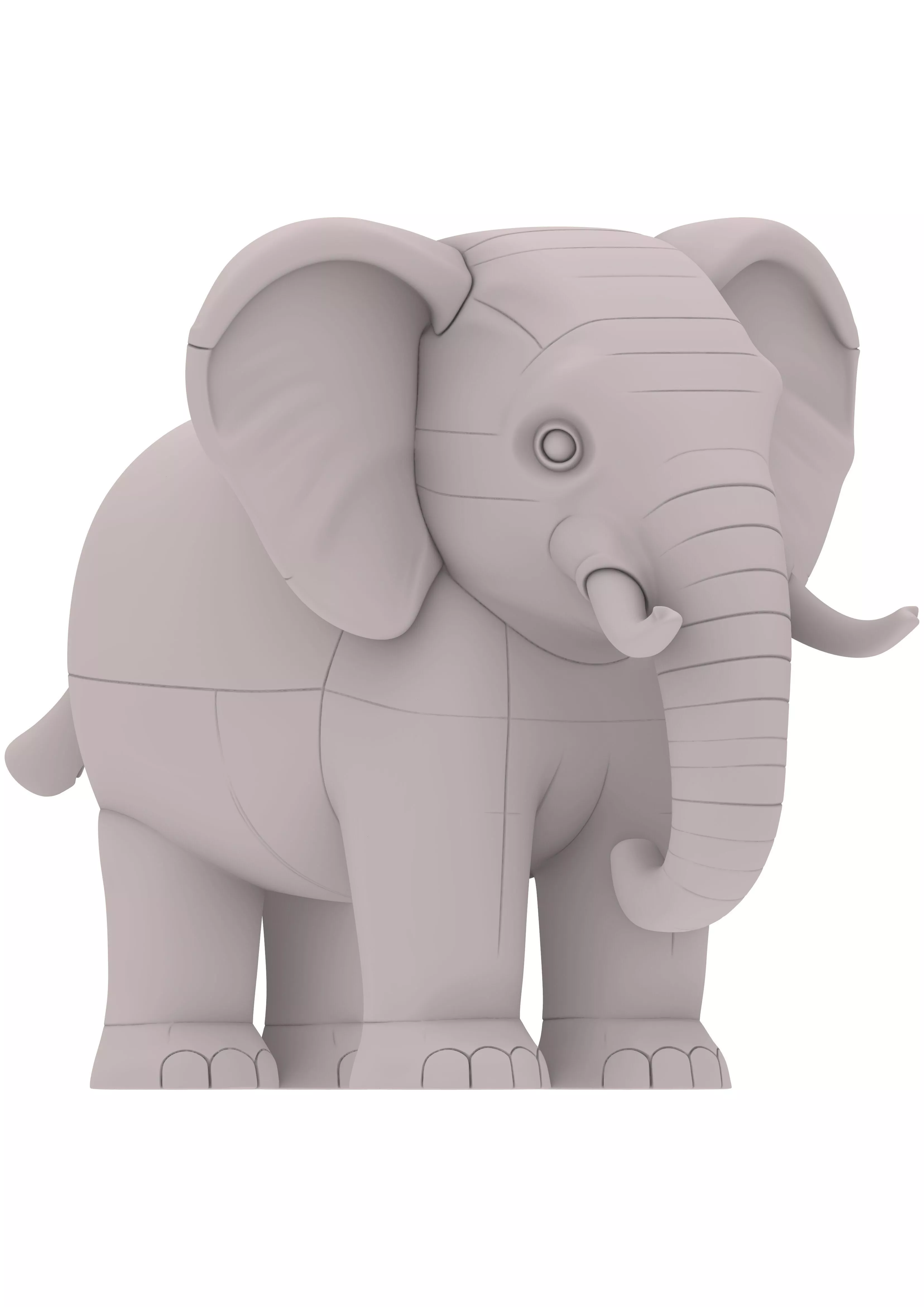 Sweet Mini Elefant Elephant 3D print model