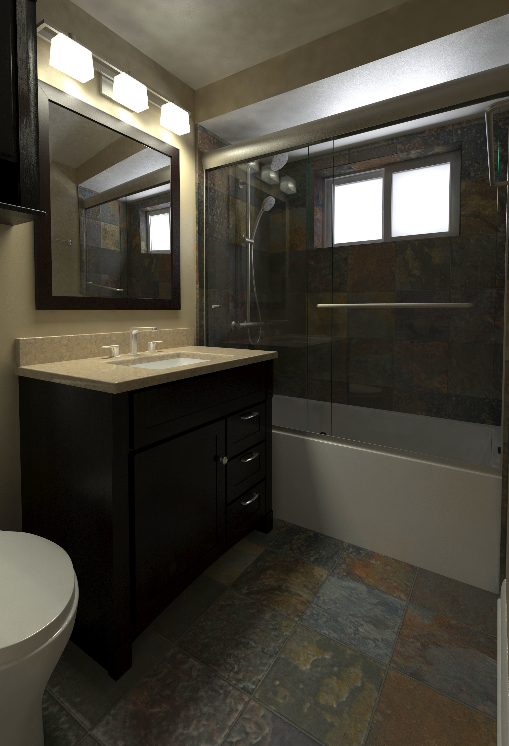 Bathroom-001 3D model_6