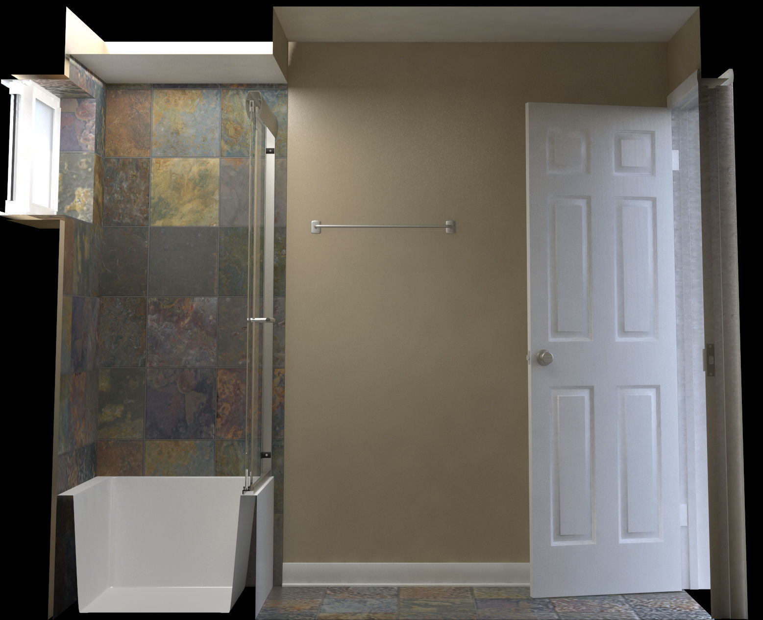 Bathroom-001 3D model_3