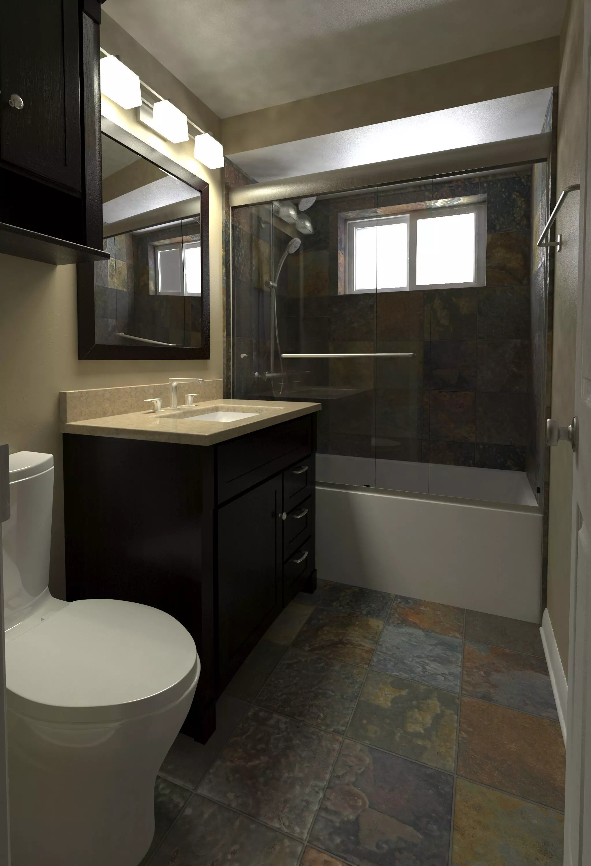 Bathroom-001 3D model_0