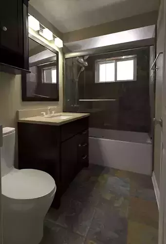 Bathroom-001 3D model