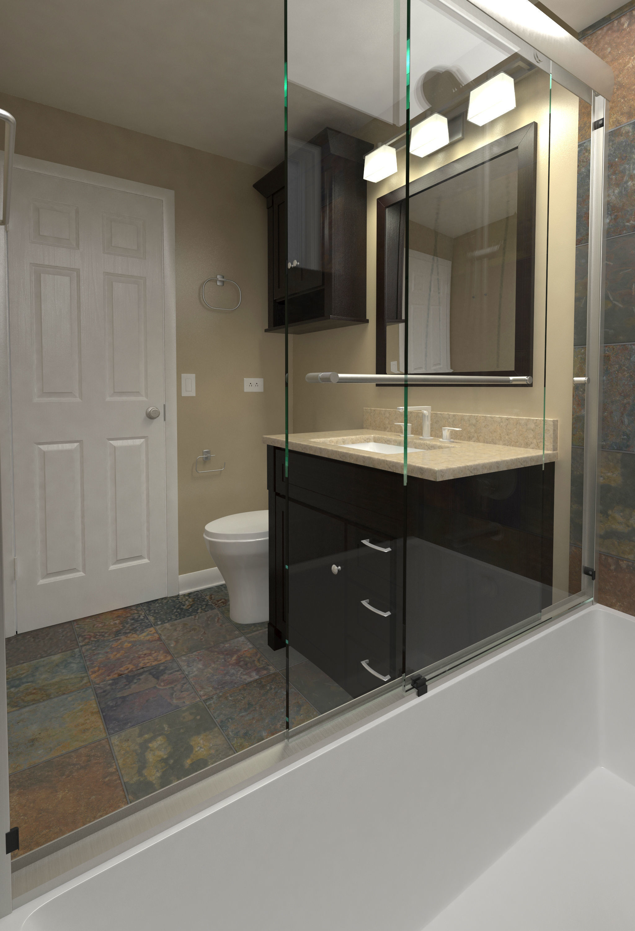 Bathroom-001 3D model_7