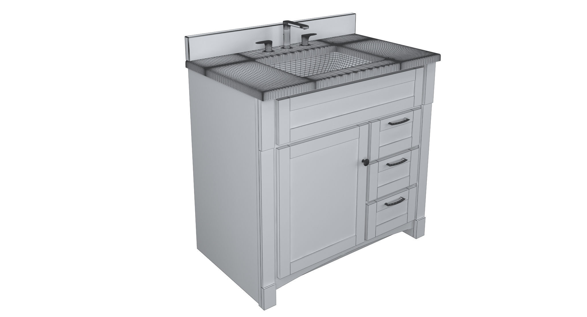 Bathroom-001 3D model_28