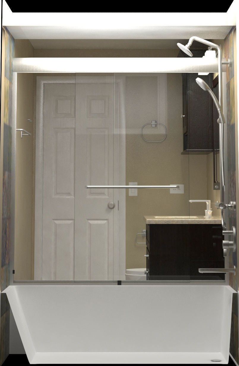 Bathroom-001 3D model_5