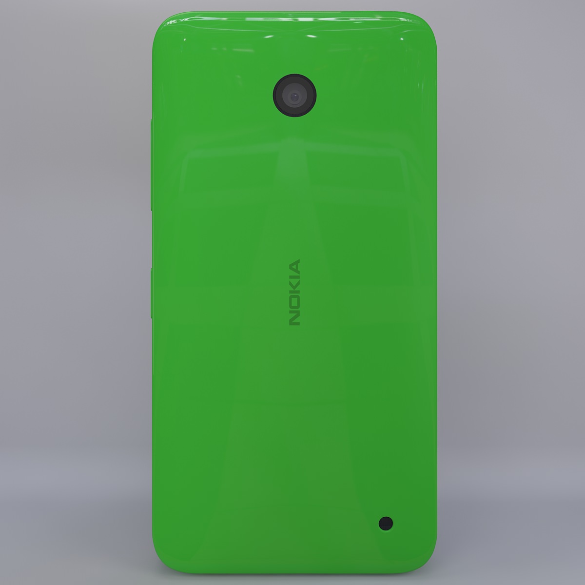 Nokia 635 green 3D model_3