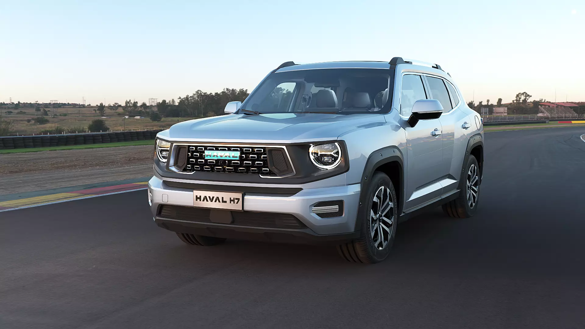 2025 GWM HAVAL H7 Dargo II Low-poly 3D model