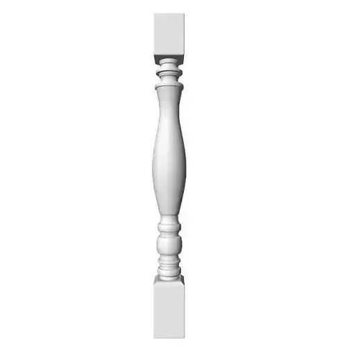 Baluster column 3D model