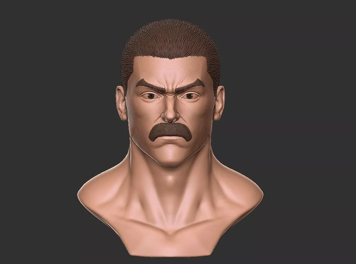 Thragg Head 3D print model