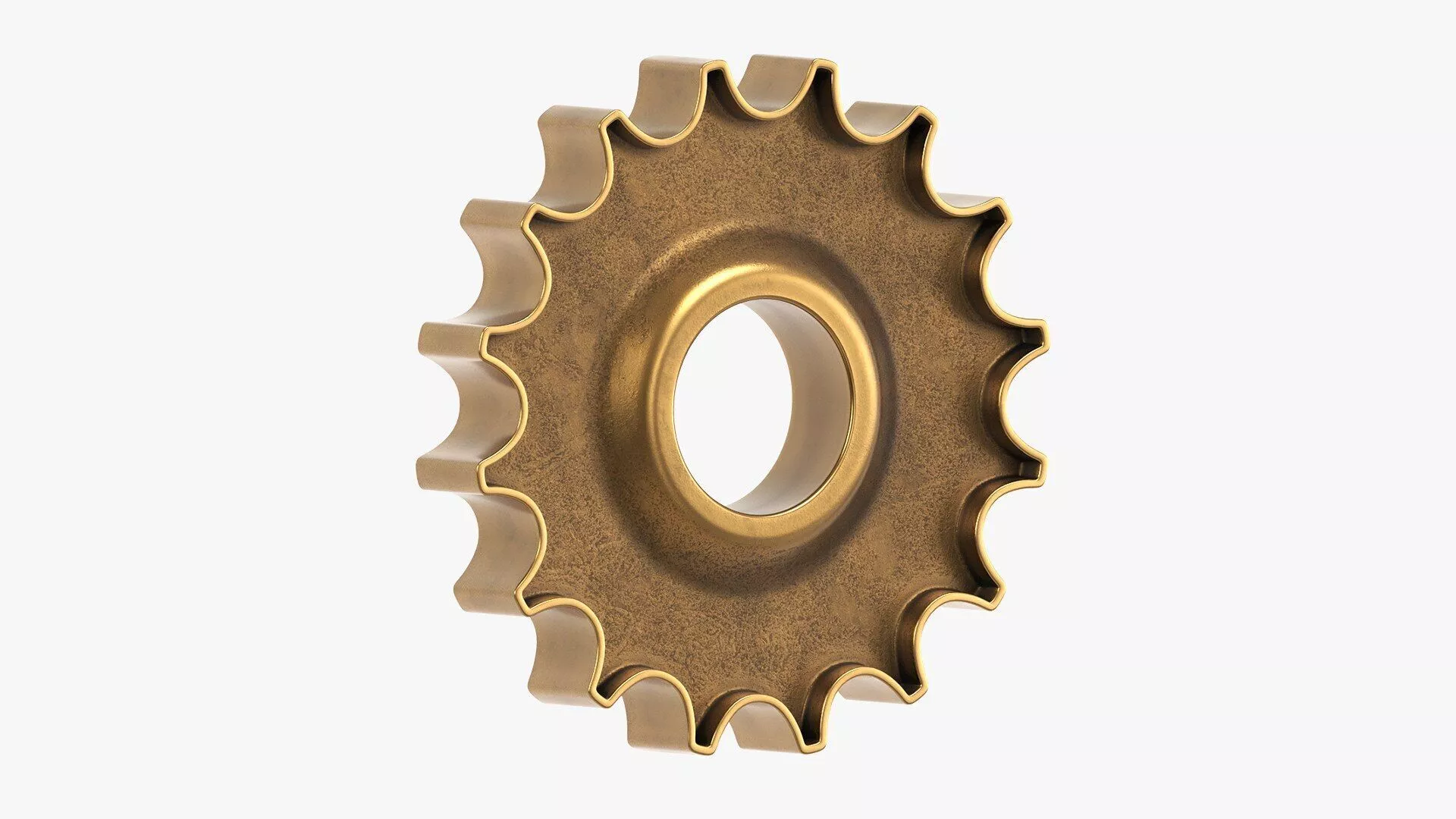 Hardware Gear Low-poly 3D model