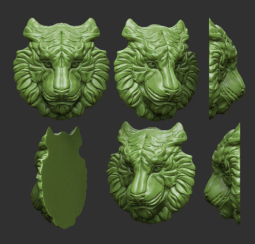Tiger 3D print model