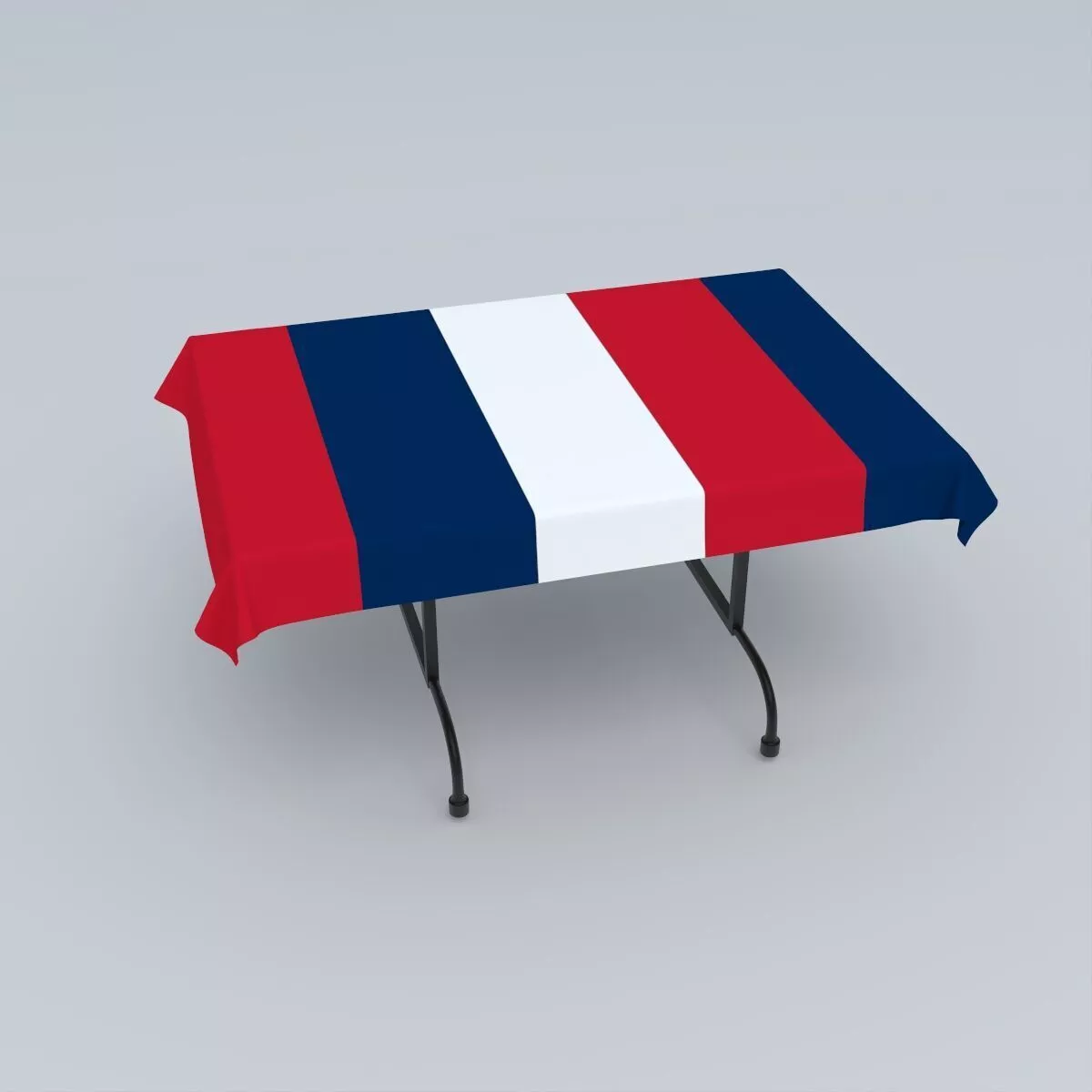 Flag of France 3D model