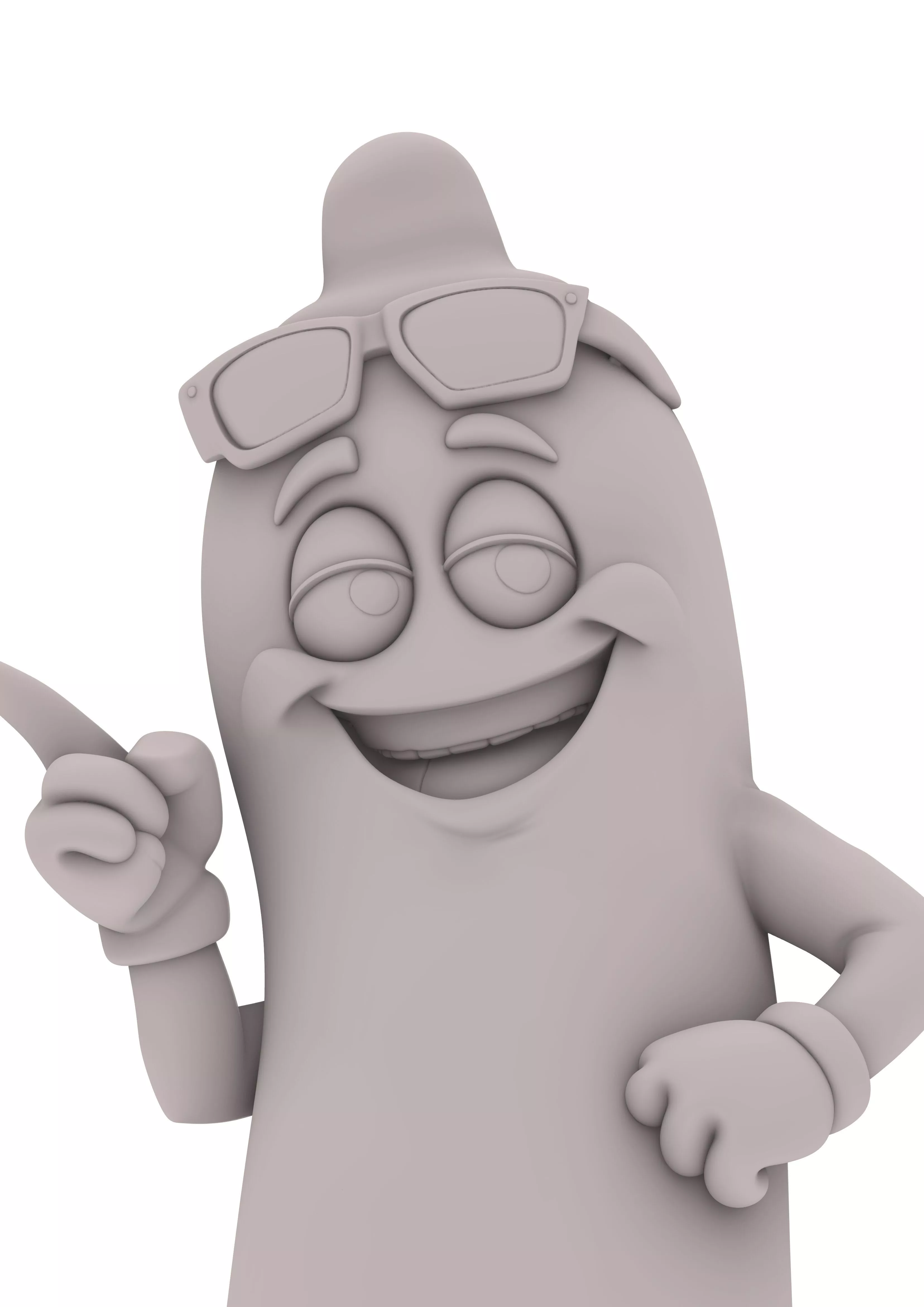 Saefety First Figure Cartoon funny co nd om e 3D print model