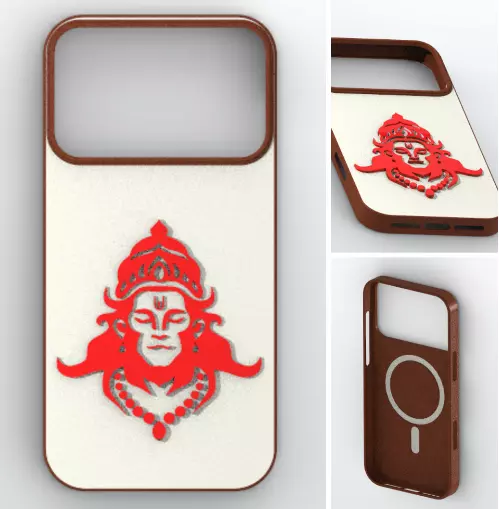Shiva Aura MagSafe Case 3D print model