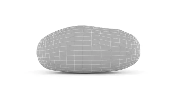 Potato Set 3D model 7