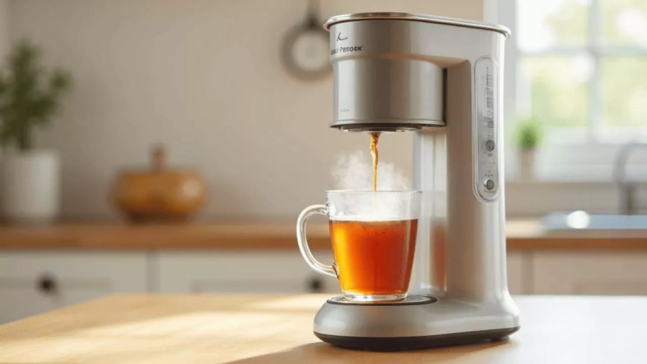 Modern Smart Tea Maker Collection Low-poly 3D model