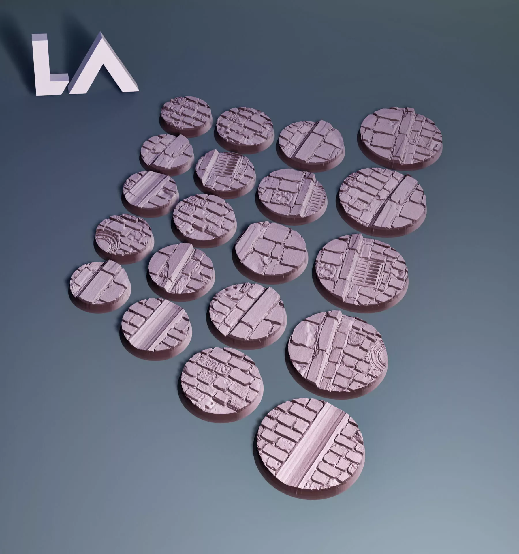 HD Base Set 31 - Cobble Street 3D print model
