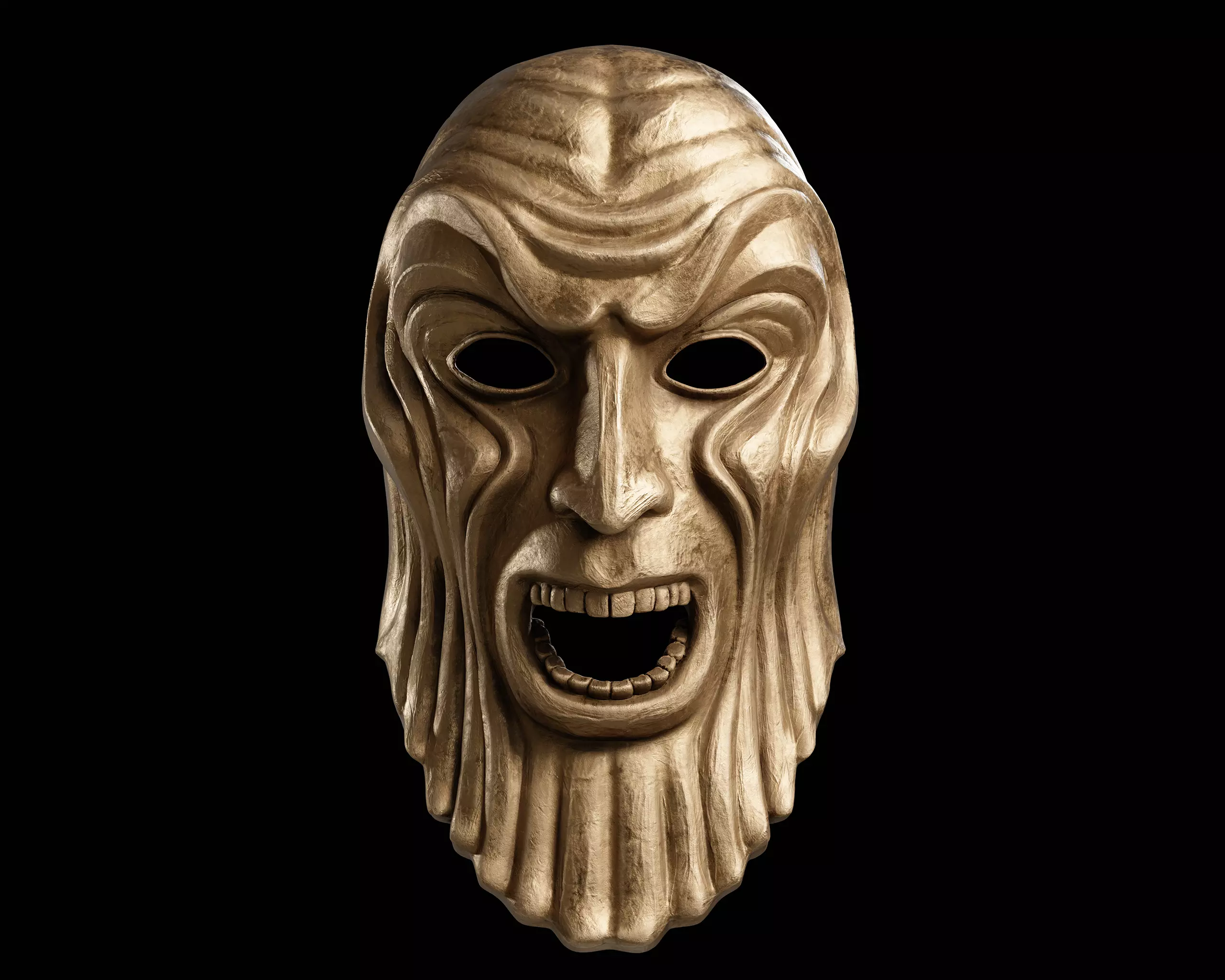 The Masque of Mandragora - Doctor Who Mask of Tragedy 3D print model